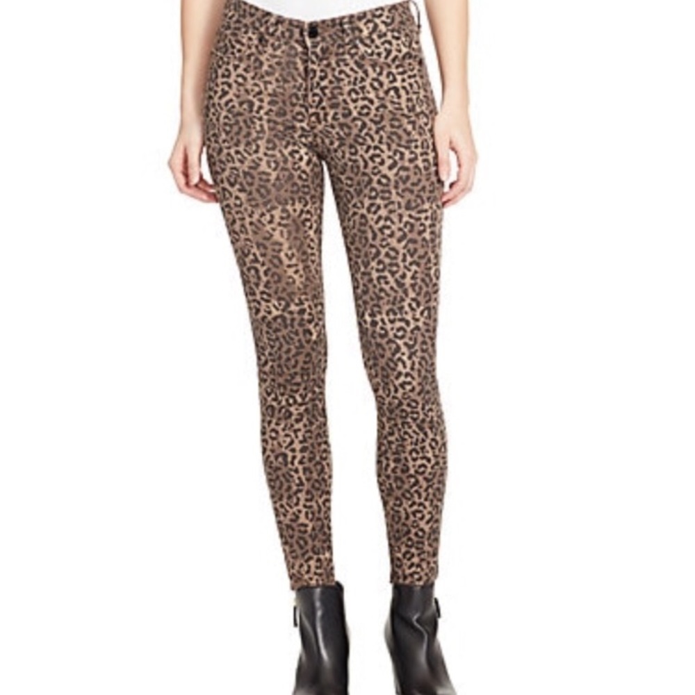 William Rast Animal Print Jeans size 8